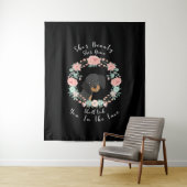 Dachshund Wandkleed (In situ)