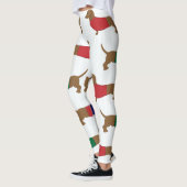 Dachshund "Weiner Dog" Leggings (Gauche)