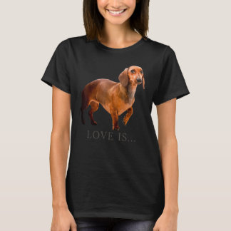Dachshund Weiner Dog mam T-shirt