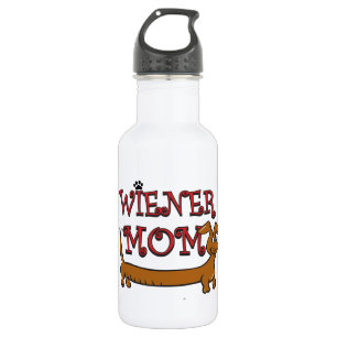 Dachshund Weiner MOM Waterfles