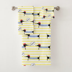 Dachshund Wiener Dog Bonjour