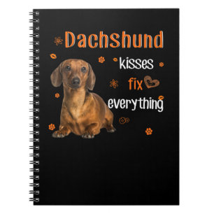Dachshund Wiener Dog Kisses Fix Alles 84 Doxi Notitieboek