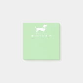 Dachshund Wiener Dog Puppy Post-it Notes (Devant)