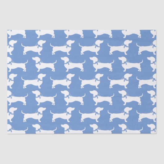 Dachshund Wiener Dog Puppy Tissuepapier (Voorkant)