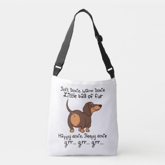 Dachshund Wiener Doxies Dog Crossbody Tas