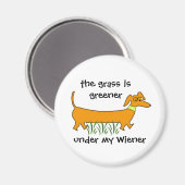 Dachshund Wiener Magneet (Voorkant / Achterkant)