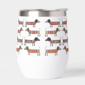 Dachshund Wiener Worst Hond gepersonaliseerd (Links)