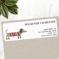 Dachshund Wiener Worst Hond Retouradres