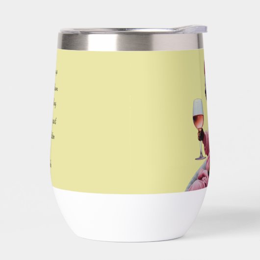 Dachshund Wine Drinker (Gauche)