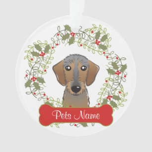 Dachshund (Wire Hair)  siermiddel Ornament