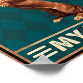 Dachshund Your Butt Napkins My Lady Home Decor Poster (Hoek)