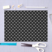 Dachshund, zwart-wit papier (Craft)