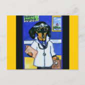 Dachshunds Briefkaart (Voorkant)