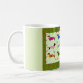 Dachshunds Christmas mug (Gauche)