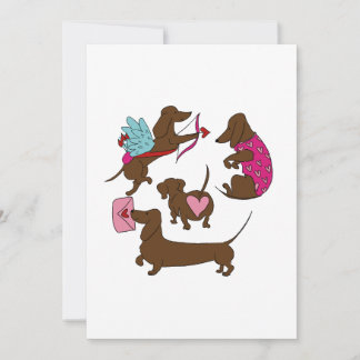 DACHSHUNDS CUPID ADVIESKAART