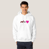 Dachshunds Equal Love Hoodie (Voorkant volledig)