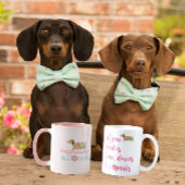 Dachshunds et beignes de café Mug
