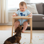 Dachshund's gepersonaliseerde behandelautomaat romper