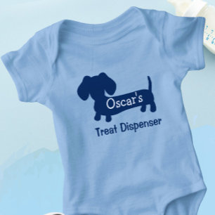 Dachshund's gepersonaliseerde behandelautomaat romper