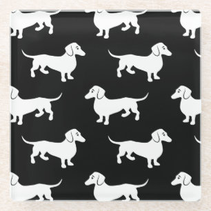 Dachshunds Glazen Onderzetter