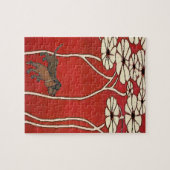 Dachshunds in Flowers Legpuzzel (Horizontaal)