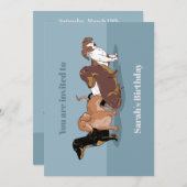 Dachshunds Kaart (Voorkant / Achterkant)