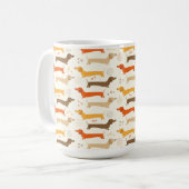 Dachshunds Mug (Devant gauche)