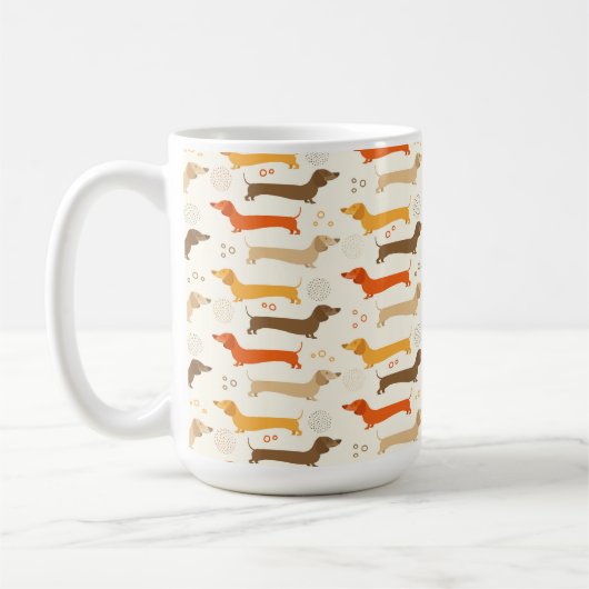Dachshunds Mug (Gauche)