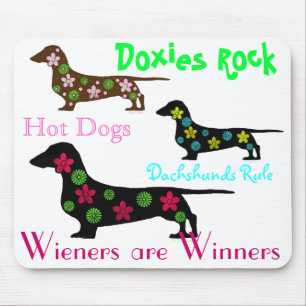 Dachshunds Rule Mousepad Muismat