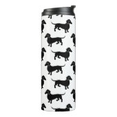Dachshunds Thermosbeker (Gedraaid links)