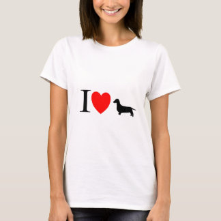 Dachsund Lover Gifts "I Love Dachsunds" T-shirt