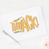 DACHT! RECHTHOEKIGE STICKER (Envelop)