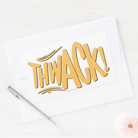 DACHT! RECHTHOEKIGE STICKER (Envelop)