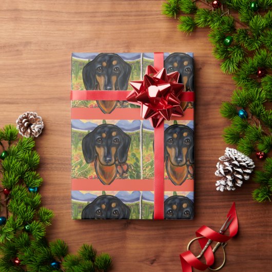 DACKEL          CADEAUPAPIER (Feestdagen Geschenken)