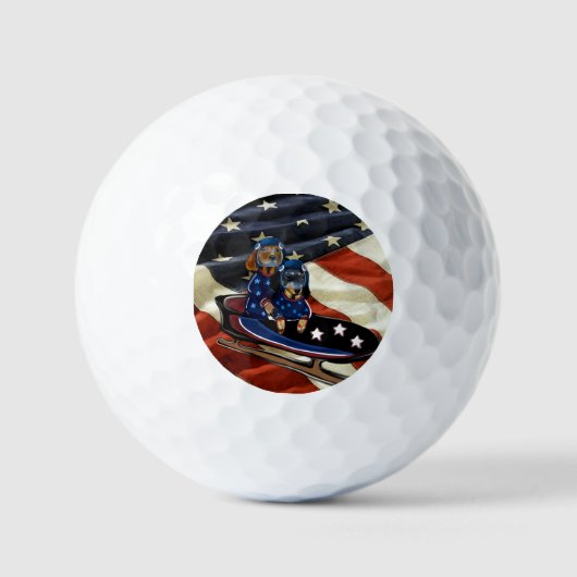 DACKEL GOLFBALLEN (Voorkant)