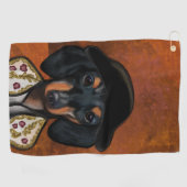 DACKEL GOLFHANDDOEK (Horizontaal)