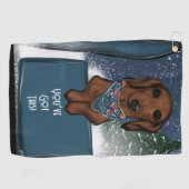 DACKEL  GOLFHANDDOEK (Horizontaal)