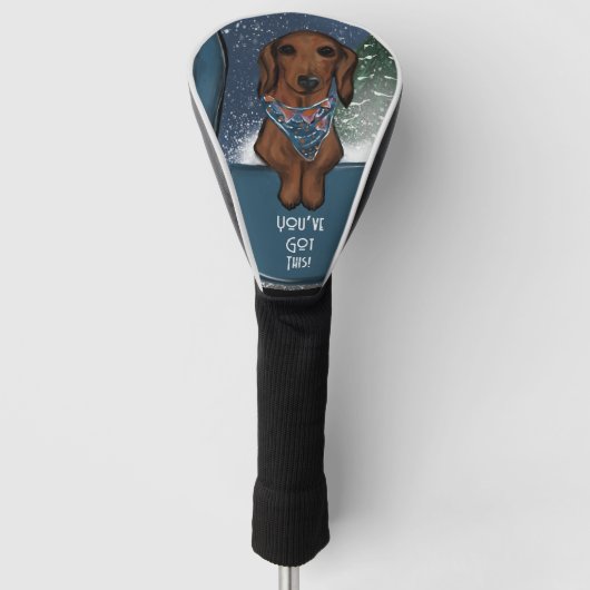 DACKEL GOLFHEADCOVER (Voorkant)