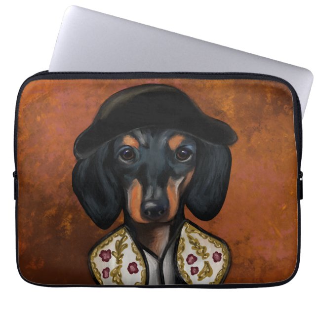 DACKEL LAPTOP SLEEVE (Voorkant)