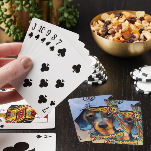 DACKEL POKERKAARTEN (Insitu)