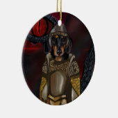 Dacshund Keramisch Ornament (Rechts)