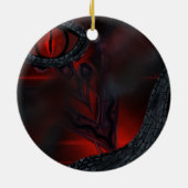 Dacshund Keramisch Ornament (Achterkant)