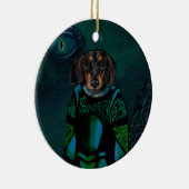 Dacshund Keramisch Ornament (Rechts)