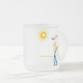 Dactylographiez la tasse de papa - fête des pères (Devant droit)