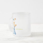 Dactylographiez la tasse de papa - fête des pères (Devant gauche)