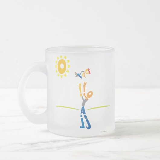 Dactylographiez la tasse de papa - fête des pères (Gauche)