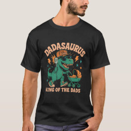 Dad-a-saurus Rex King, Funny Dinosaur T-shirt