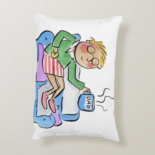 Dad Accent Kussen (Achterkant (Verticaal))