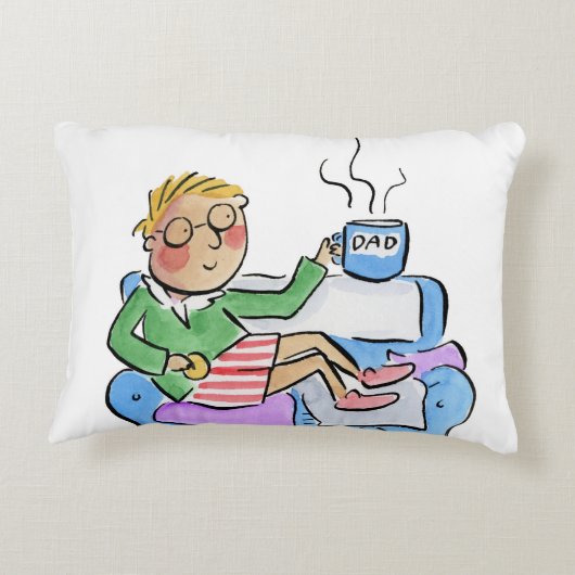 Dad Accent Kussen (Achterkant)