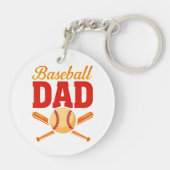 Dad Acryl Sleutelhanger (Achterkant)